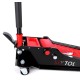 Fahrbarer hydraulischer Wagenheber Heavy-Duty 4 t niedrigprofilig mit Pedal SX JACK PEDAL 4T BLACK