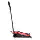 Fahrbarer hydraulischer Wagenheber Heavy-Duty 4 t niedrigprofilig mit Pedal SX JACK PEDAL 4T BLACK