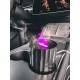 Aroma-Diffusor Car Flame für Auto, schwarz 100 ml, USB-C, für Getränkehalter