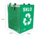 Taschen für die Mülltrennung SORT EASY 4 CARTON, 30x30x40 cm, 4x36 l, 4 Stück