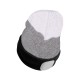 Mütze mit Stirnlampe 180 lm, wiederaufladbar, USB, Einheitsgröße, Baumwolle/PE, schwarz/grau/weiß