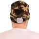 Mütze mit Stirnlampe 180 lm, wiederaufladbar, USB, Einheitsgröße, Baumwolle/PE, camouflage