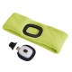 Stirnband mit Stirnlampe 180 lm, wiederaufladbar, USB, Einheitsgröße, Baumwolle/PE, fluoreszierend g
