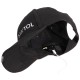 Basecap mit LED-Licht B-CAP 25 lm, wiederaufladbar, USB, Einheitsgröße, schwarz