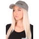 Schirmmütze mit LED-Licht B-CAP 25 lm, wiederaufladbar, USB, Einheitsgröße, grau