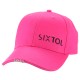 Schirmmütze mit LED-Licht B-CAP 25 lm, wiederaufladbar, USB, Einheitsgröße, rosa