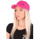 Schirmmütze mit LED-Licht B-CAP 25 lm, wiederaufladbar, USB, Einheitsgröße, rosa