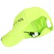 Basecap mit LED-Licht B-CAP 25 lm, wiederaufladbar, USB, Einheitsgröße, fluoreszierend grün