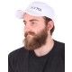 Basecap mit LED-Licht B-CAP 25 lm, wiederaufladbar, USB, Einheitsgröße, weiß
