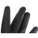 Arbeitshandschuhe aus Polyester, teilbeschichtet mit Polyurethan GLOVE PE-PU 9, schwarz, Größe 9