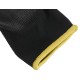 Arbeitshandschuhe aus Polyester, halbgetaucht in PU GLOVE PE-PU 11, schwarz, Gr. 11\