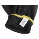 Arbeitshandschuhe aus Polyester, halbgetaucht in Polyurethan GLOVE PE-PU 11, schwarz, Größe 11