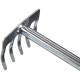 Handharke, Länge 290 mm, ergonomischer Griff