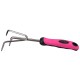 Handkultivator GARDEN PINK ONE, Edelstahl, 28 cm