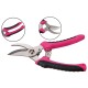 Gartenschere GARDEN PINK ONE, Edelstahl, 20 cm