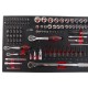 Werkstattwagen mit Werkzeug MECHANIC TROLLEY TITAN 1559, 13 Schubladen, 1559 Teile Werkzeug