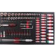 Werkstattwagen mit Werkzeug MECHANIC TROLLEY TITAN 1559, 13 Schubladen, 1559 Teile Werkzeug