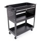 Werkstattwagen für Werkzeug MECHANIC TROLLEY ROGER DRAWER, 3 Ablagen + 1 Schublade