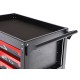Werkstattwagen mit Werkzeug MECHANIC TROLLEY JASON 115, 3 Schubladen, 1 Ablage, 115 Teile Werkzeug