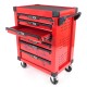 Werkstattwagen MECHANIC TROLLEY KEVIN RED 80, 7 Schubladen, 80-tlg. Werkzeug