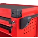 Werkstattwagen MECHANIC TROLLEY KEVIN RED 210, 7 Schubladen, 210-tlg. Werkzeug