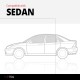 Gummiwanne für den Kofferraum SAAB 9-3 Sedan 2002->
