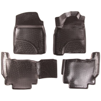 Gummimatten Toyota Land Cruiser (200 J20) (07-)  (3D)