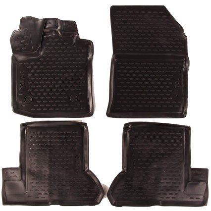 3D Gummimatten RENAULT Dokker, 2012->, für Personen