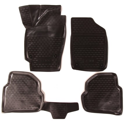 3D Gummimatten VOLKSWAGEN Polo, 2010->, Limousine