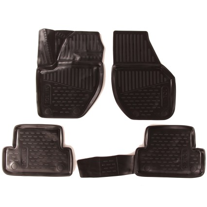 3D Gummimatten VOLVO V40, 2016->, Hatchback, Facelifted, (Europa)