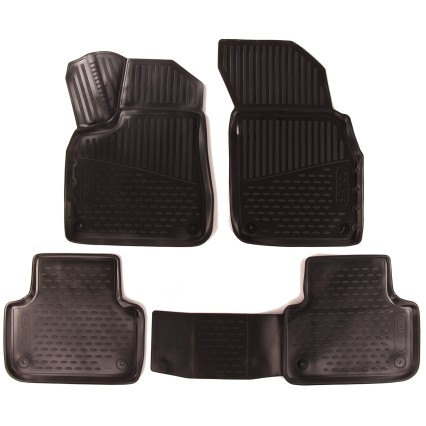 3D Gummimatten AUDI Q8, 2018->, SUV, Europa