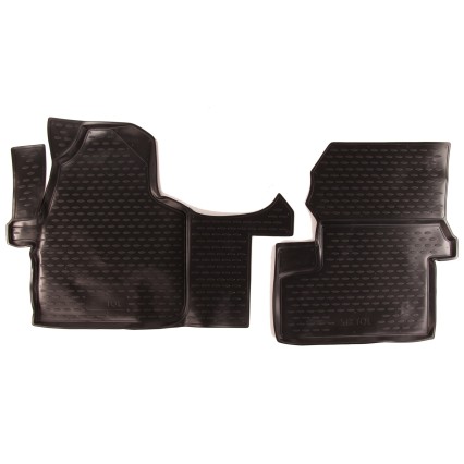 Gummimatten VOLKSWAGEN Crafter 10/2008->, 2 Stück