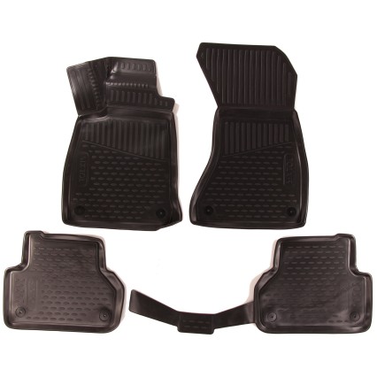 3D Gummimatten AUDI A5, 03/2016->, 4WD, Europa