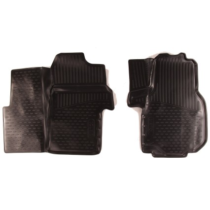 3D Gummimatten VOLKSWAGEN Crafter, 2017->, Van, Europa, 2 Stück