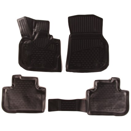 3D Gummimatten BMW X4, II (G02) 2018->, SUV