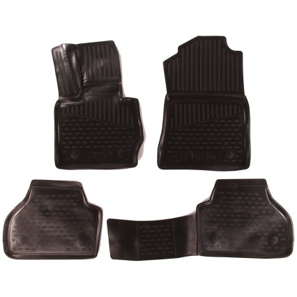 3D Gummifußmatten BMW X4, 2014-2017, (F26), SUV, Europa