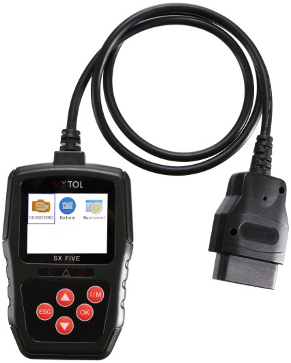 Fahrzeugdiagnose SX FIVE in CZ/SK/DE/EN/HU