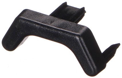 Kunststoff-Endkappe der Schiene des Fahrradträgers BIKE 2 / 3 / 4, schwarz - Ersatzteil