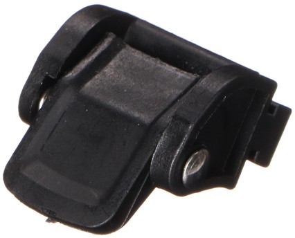 Kunststoffschließe für Spannband des Fahrradträgers BIKE 2 / 3 / 4, schwarz - Ersatzteil