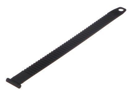 Spannriemen für Fahrradträger an der Anhängerkupplung, Länge 27 cm, schwarz - Ersatzteil