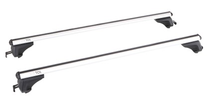 Aluminium-Querträger mit Schloss ROOF RACK IN PRO, 120 cm, Tragfähigkeit 90 kg