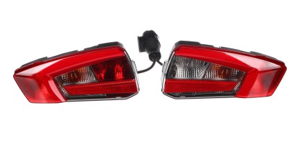 Leuchten-Set mit Kabel und 13-poligem Stecker für Fahrradträger E-BIKE PRO - Ersatzteil