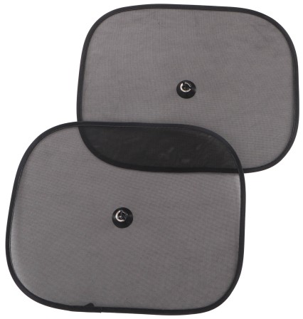 Auto-Seitenfenster-Sonnenschutz mit Saugnapf CAR SUNSHADE SET 7, 44 x 36 cm, 2-tlg