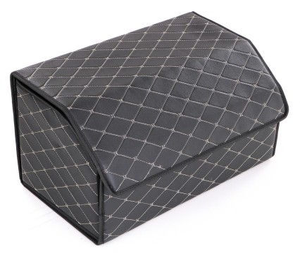 Kofferraum-Organizer CAR COMPACT ELEGANT L, 2 Fächer, faltbar, mit Deckel