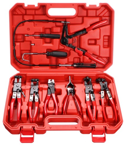 Satz Schlauchschellen-Zangen MECHANIC HOSE CLAMP SET 9