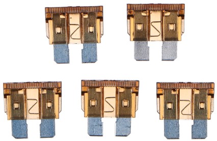 Satz Flachsicherungen für Kraftfahrzeuge MECHANIC FUSE SET 7,5A, 100ks