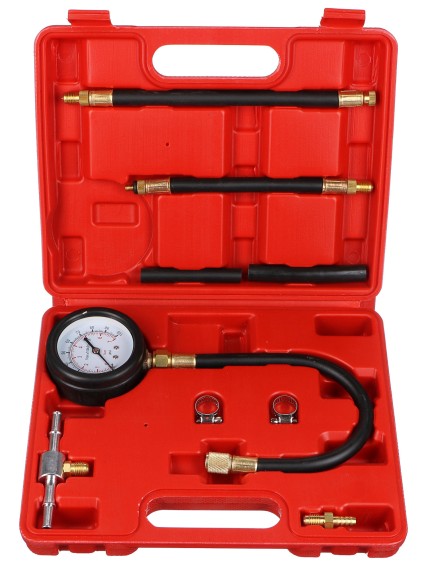 Satz zur Druckprüfung von Ottomotoren MECHANIC ENGINE TESTER 10, 0-7bar, 10 Stk.