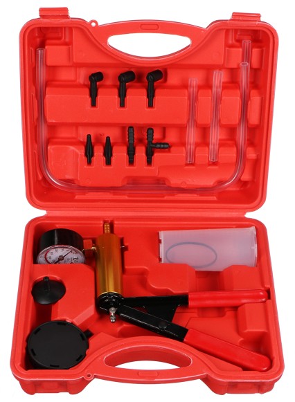 Satz zur Unterdruck-/Vakuumprüfung von Bremssystemen MECHANIC BRAKE TESTER 16