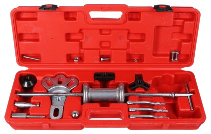 Universal-Abzieher-Satz mit Schlaggleithammer MECHANIC PULLER SET 16