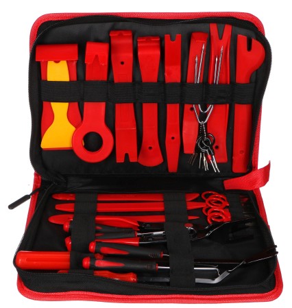 Multifunktionales Demontage-Set für Polster und Innenraum MECHANIC TRIM SET 38, 38-tlg.